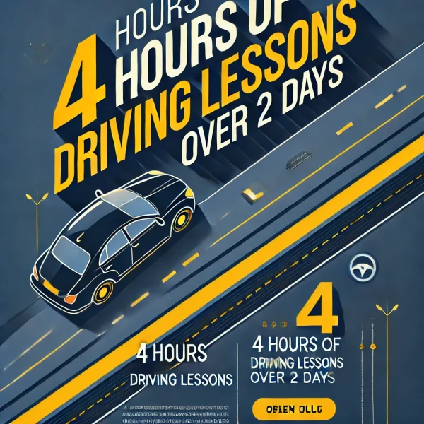 4 hours driving lessons / 2 days