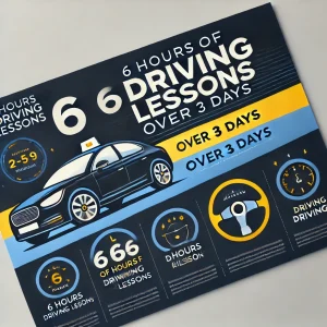 6 hours driving lessons / 3 days